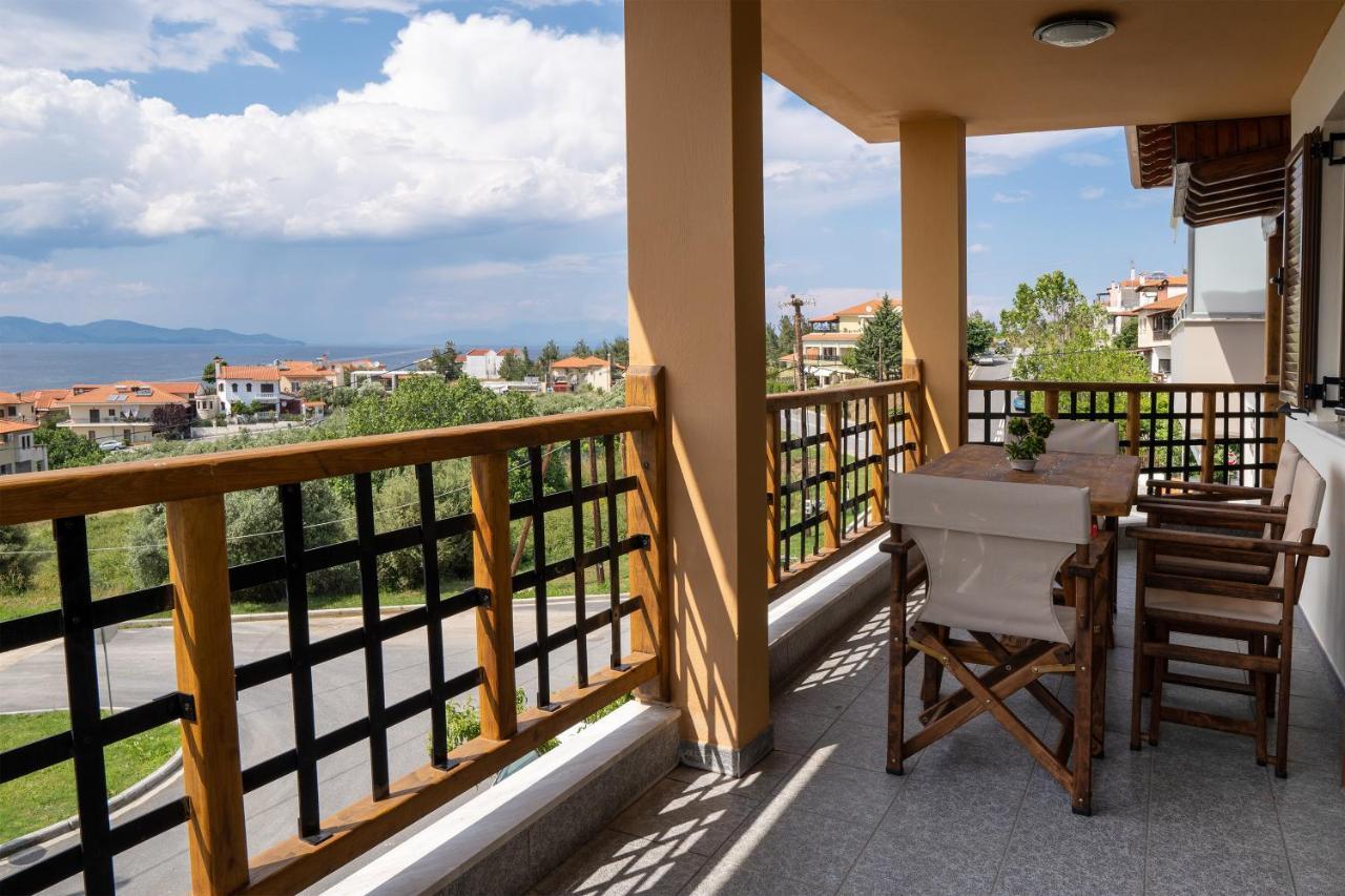 Sea View Apartment Grek Nea 3 Nea Roda Dış mekan fotoğraf